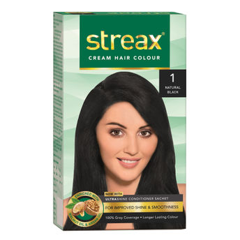 Streax Hair Colour Natural Black Image