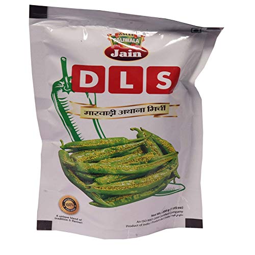 Jain DLS Green Chilly Athana Mirchi Pickle Image