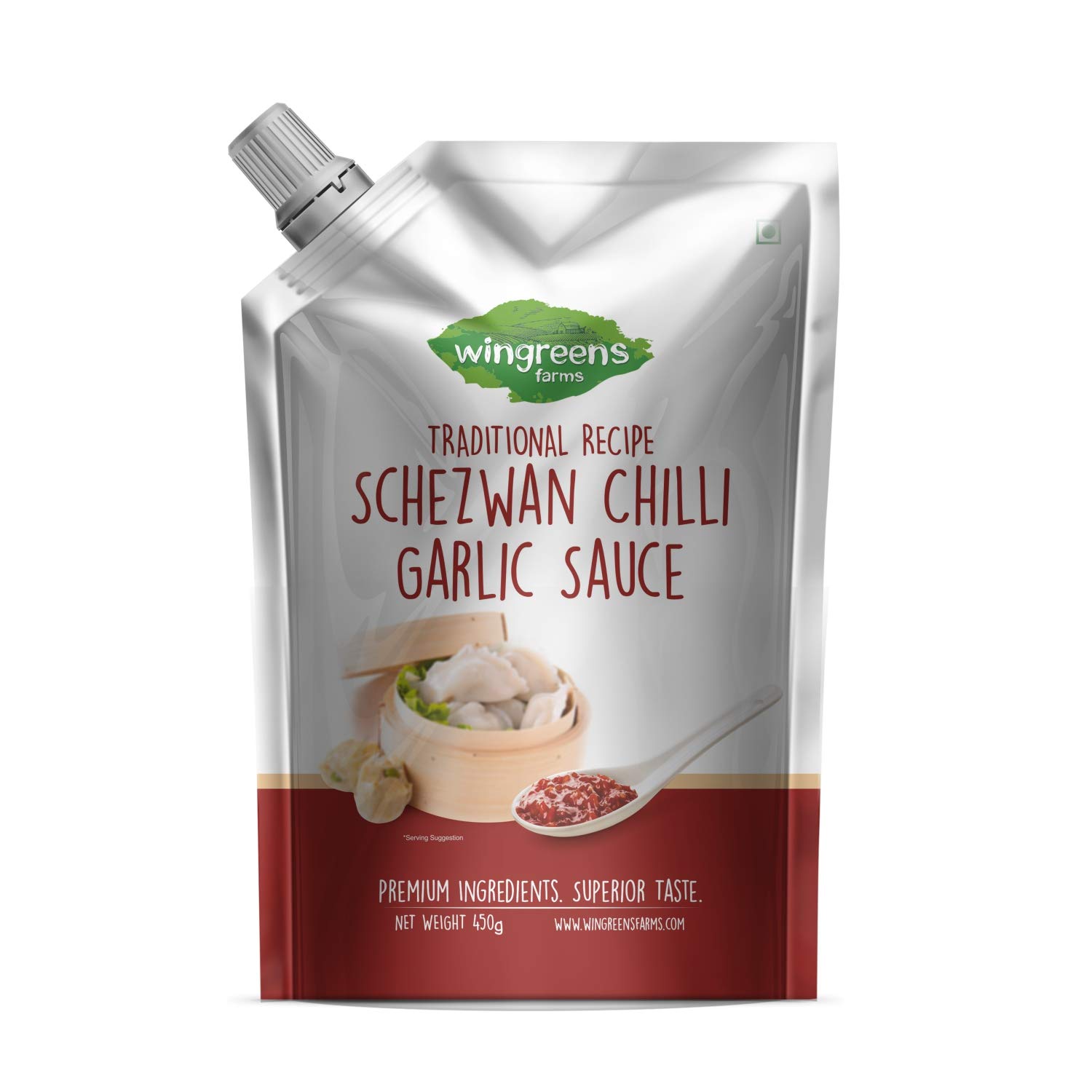 Wingreens Farms Schezwan Chilli Garlic Sauce Image