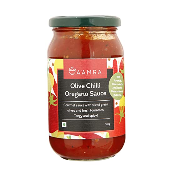 Aamra Olive Chilli Oregano Sauce Image