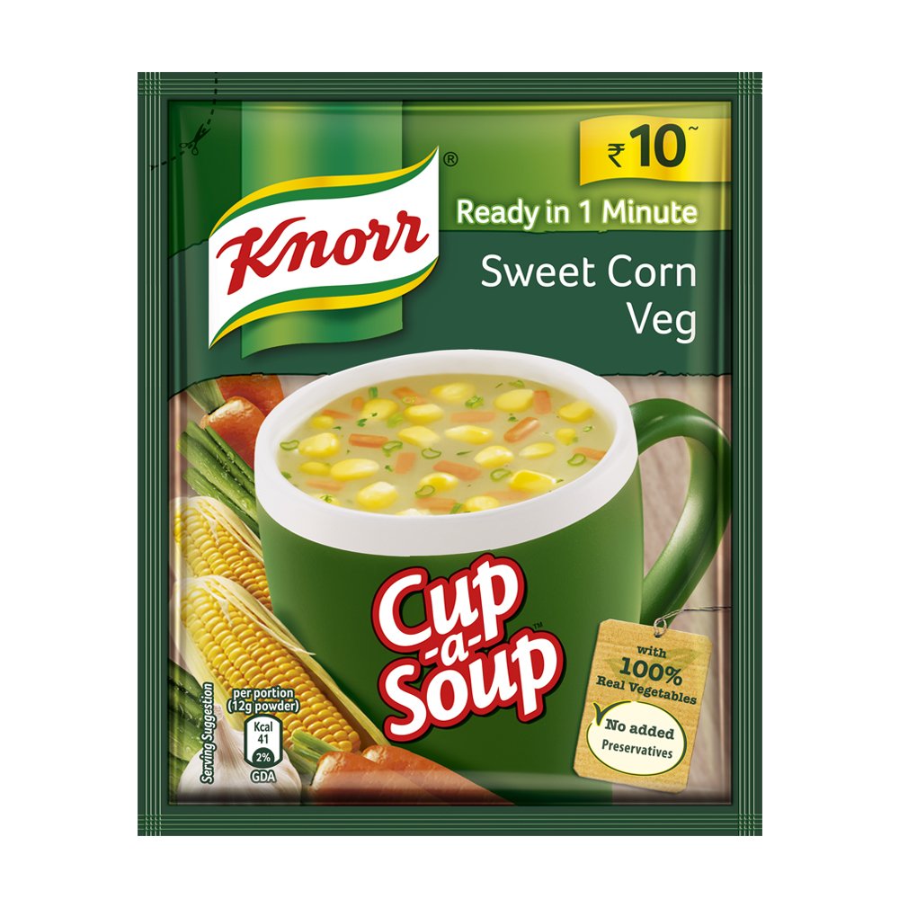 Knorr Sweet Corn Veg Cup-a-Soup Image