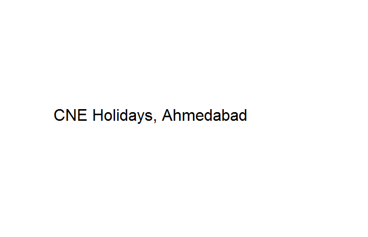 CNE Holidays - Ahmedabad Image