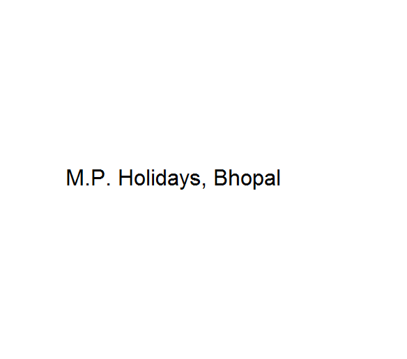 M.P. Holidays - Bhopal Image