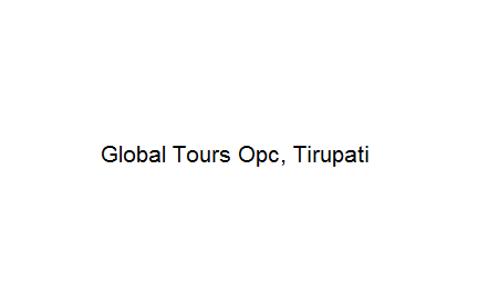 Global Tours Opc - Tirupati Image