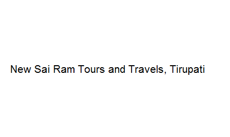 New Sai Ram Tours and Travels - Tirupati Image