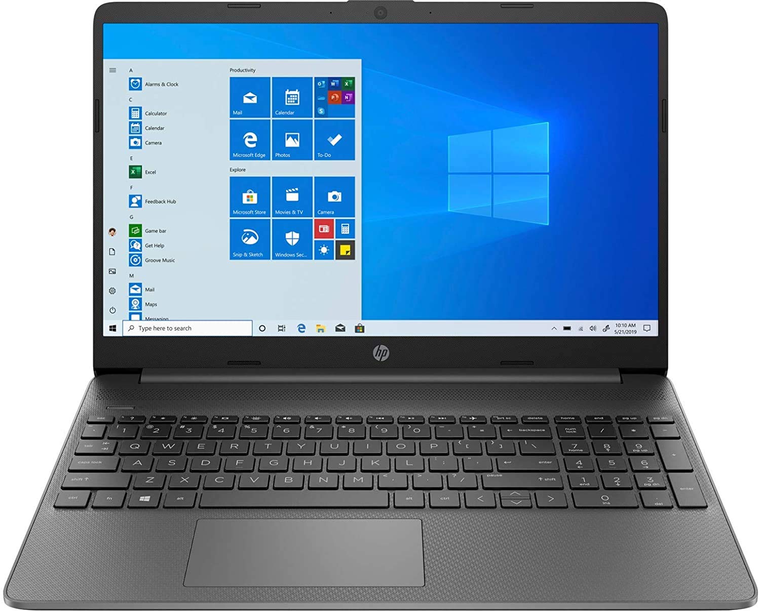 HP 15s Core i5 10th Gen 15s-du2077TU Laptop Image