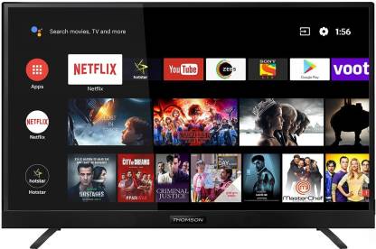 Thomson 123.2cm (49 inch) Ultra HD (4K) LED Smart Android TV (49OATH9000) Image