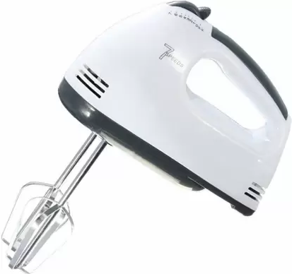 Mohak Mh 598 Egg Beater Hand Held 7 Speeds Roasting Appliances Mixer 180 W Electric Whisk Image