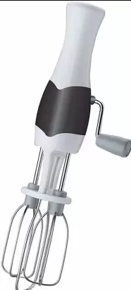 Treasurer Stainless Steel Egg Beater Whisker Lassi Butter Milk Maker Mixer Hand Blender 240 W Image