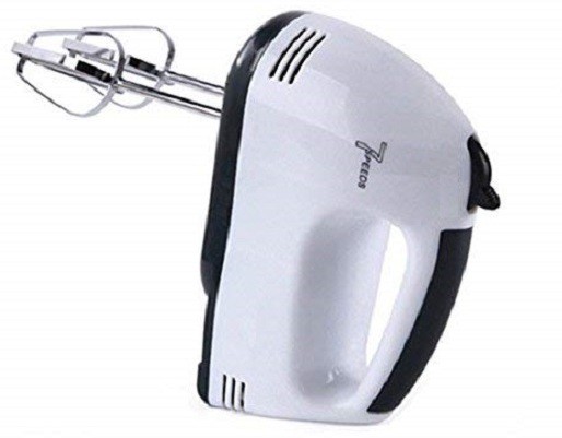 Alwafli Portable Baking Hand Mixer 7 Speed 180 Watt Bake Cake Blender 180 W Electric Whisk Image