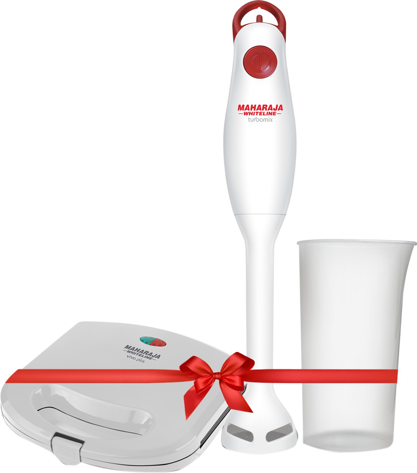 Maharaja Whiteline Hb 117 St 130 W Hand Blender Sandwich Maker Image