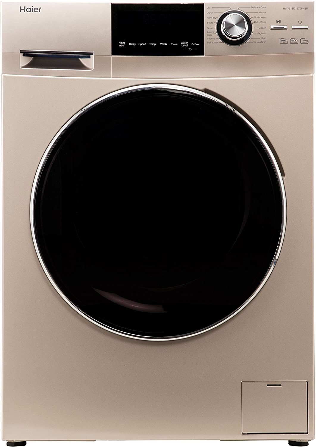 Haier 7.5 kg Fully Automatic Front Load with In-built Heater Image