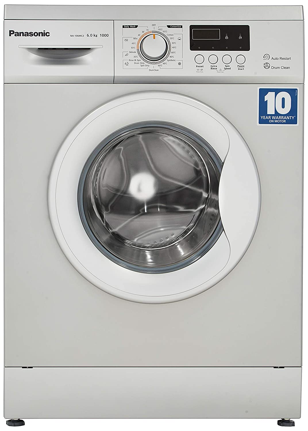 Panasonic 6 kg Fully Automatic Front Load with In-built Heater Image