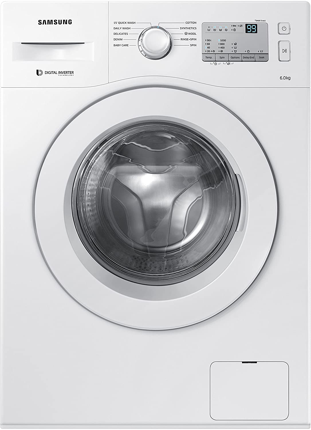 Samsung 6 kg Fully Automatic Front Load with In-built Heater Image