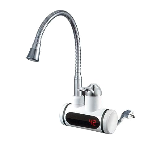 Adonai 1 L Instant Heating Water Tap with Temperature Display Image