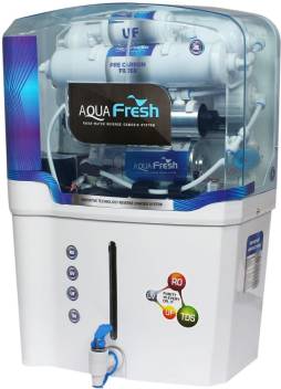 Aqua Fresh 14 STAGE RO UV UF TDS Controller With Mineral Water 12L RO+UV+UF Water Purifier Image