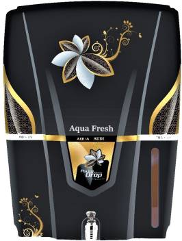 Aqua Fresh AUDI black ro+uv+uf+tds+mineral 15L Water Purifier Image