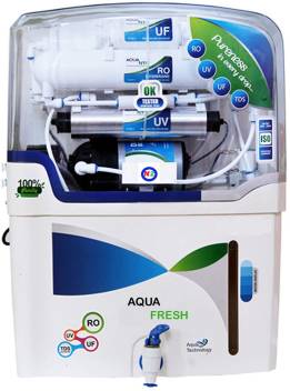 Aqua Fresh ELITE Mineral+ro+uv+uf+tds Electrical ground water purifier 15L <br />15L RO+UV+UF+TDS Wa... Image