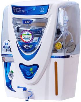 Aqua Fresh EPICAQUA++UV+UF+TDSADJUSTER 15L RO Water Purifier Image