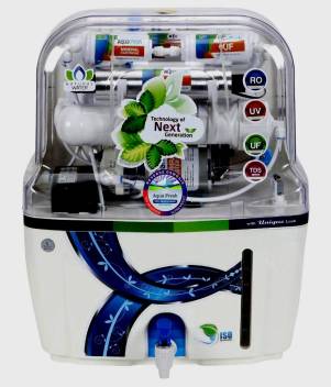 Aqua Fresh Nexes Swift Ro+uv+uf+alkaline Cartage+tds adjester 15L RO Water <br />Purifier Image