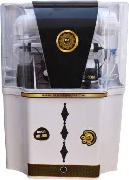 Aqua Fresh Nexon Black purify Mineral+ro+uv+uf+tds 15L 18L RO+UV+UF+<br />TDS Water Purifier Image