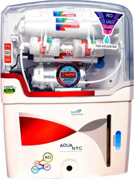 Aqua Fresh NYC AKT RED 15L RO+UV+UF+TDS Water Purifier Image