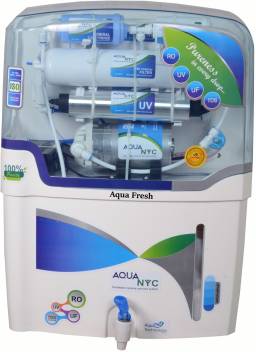 Aqua Fresh nyc blue mineral+ro+uv+uf+tds 15L RO+UV+UF+TDS Water <br />Purifier Image