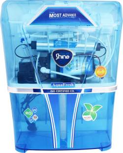 Aqua Fresh Shine Transprent Model purify Mineral ro+uv+uf+tds 12L 12L RO <br />+ UV+UF+TDS Water Purif... Image