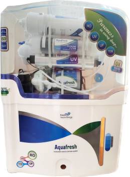 Aqua Fresh White TPT 15Litres R0+UV+Alkaline 15L RO Water Purifier Image