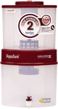 Eureka Forbes Aquasure from Aquaguard Cherish 21L Gravity Based Water <br />Purifier Image