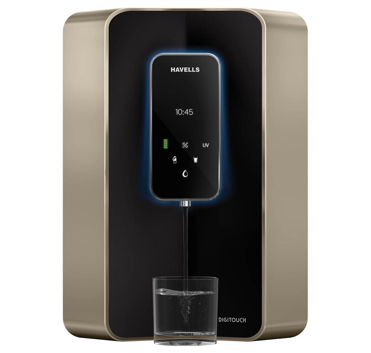 Havells DIGITOUCH 100% RO & UV WITH & pHLEVEL MAINTAINED 7L RO+UV Water <br />Purifier Image