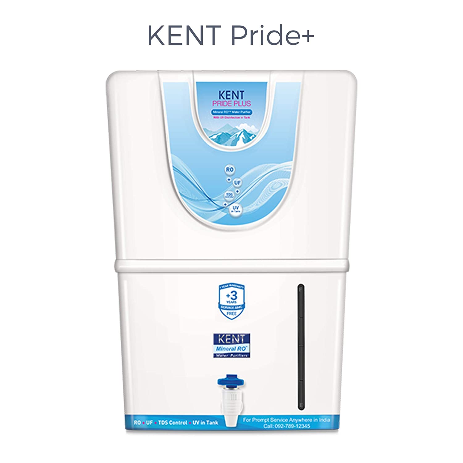 Kent Pride Plus (11067) 8L RO+UV+UF+TDS Water Purifier Image