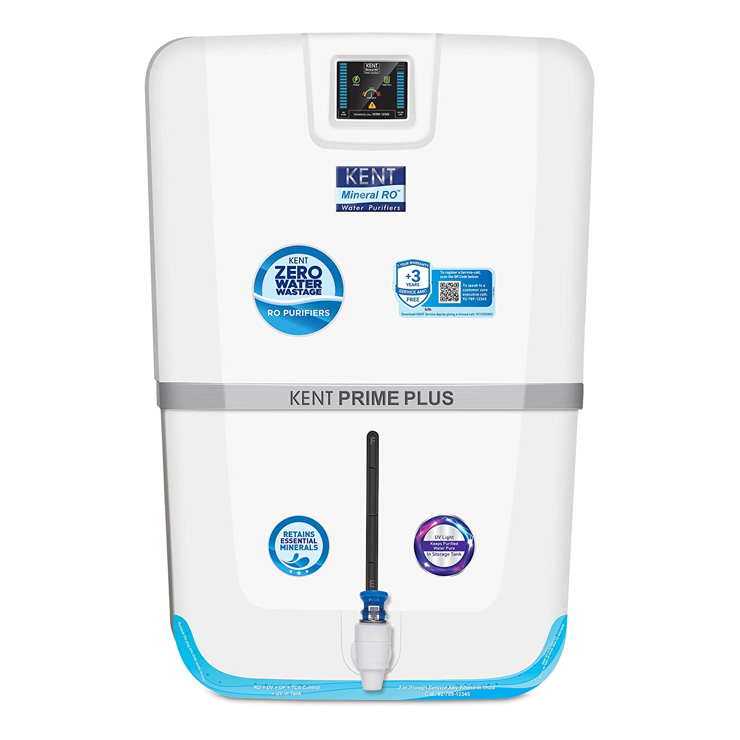 Kent PRIME PLUS 9L RO+UV+UF+TDS Water Purifier Image