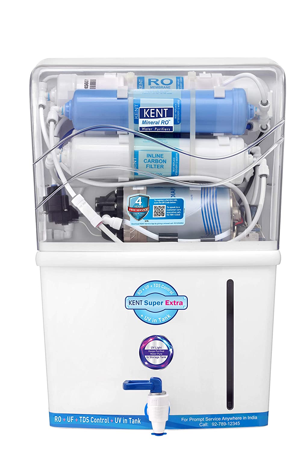 Kent Super Extra 8L RO+UV+UF+TDS Water Purifier Image