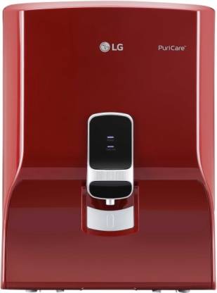 LG Dual Protection Stainless Steel Tank Digital Sterilizing care 8L RO Water Purifier Image