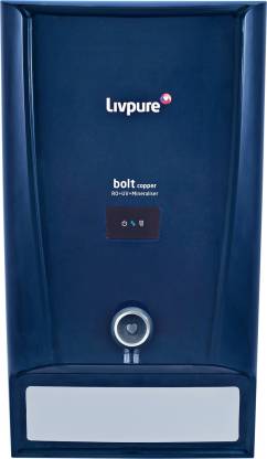 Livpure Bolt Copper 15L RO+UV+UF+Copper Guard+pH enhancer Water Purifier Image