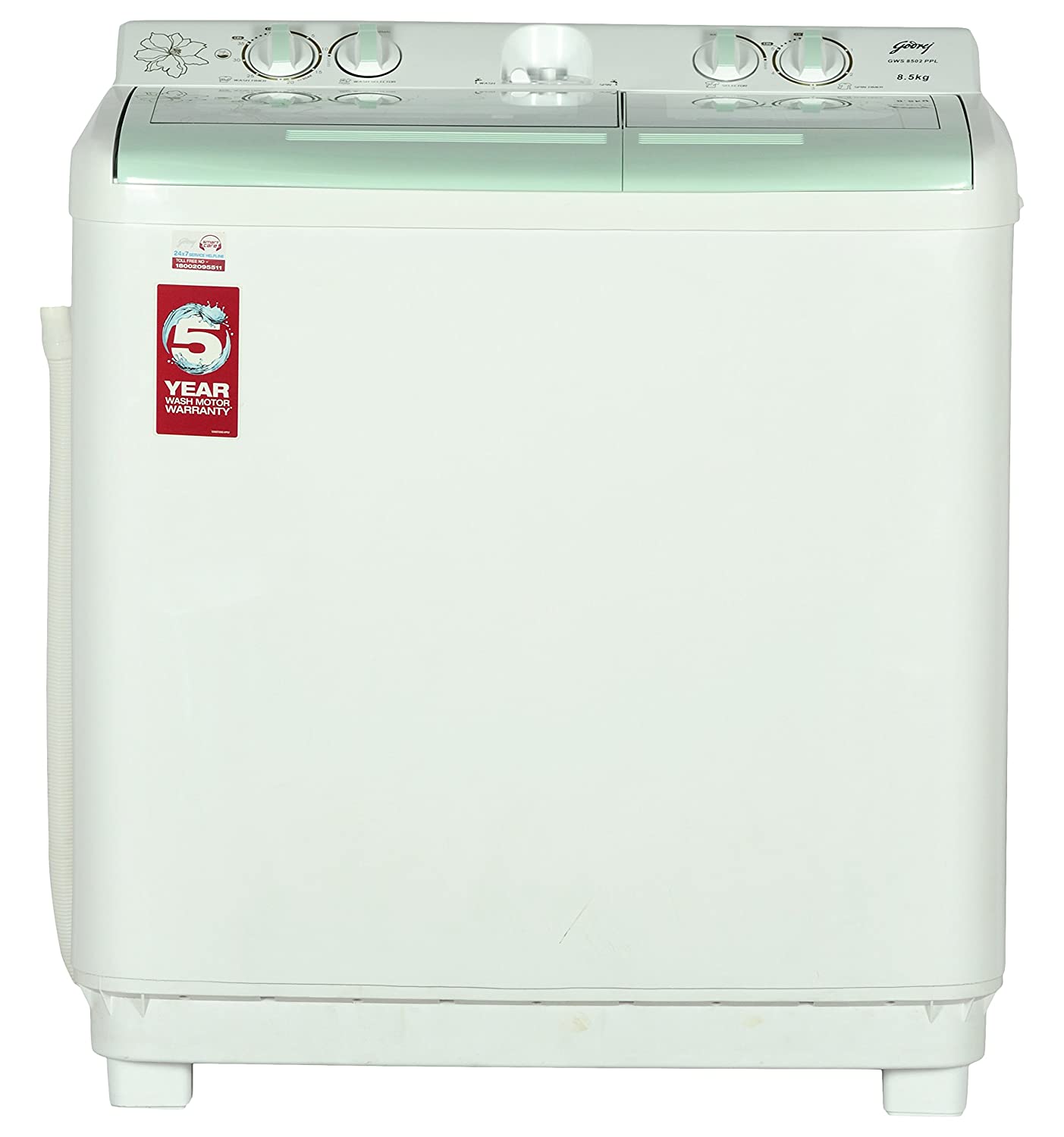 Godrej 8.5Kg Semi Automatic Washing Machine GWS8502 PPL Image