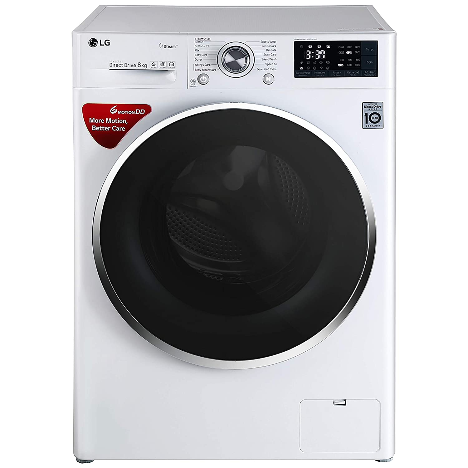 LG 8KG Fully Automatic Front Load Washing Machine FHT1208SWW Image