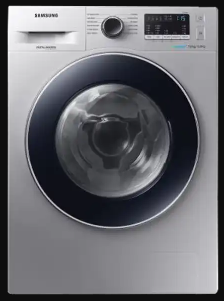 Samsung 7.5 Kg Washer Dryer Inox WM WD70M4443JS Inox Image