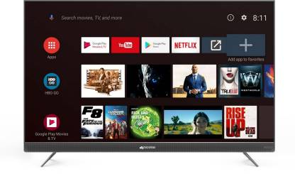 Micromax 124cm (49) Ultra HD (4K) LED Smart Android TV (49TA7000UHD) Image