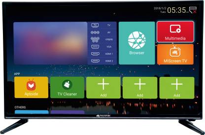 Micromax Canvas 81cm (32) HD Ready LED Smart Android TV (32 Canvas 1Pro) Image