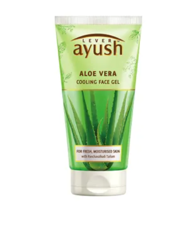 LEVER AYUSH NATURAL AYURVEDIC ALOE VERA COOLING FACE GEL Reviews, Price ...