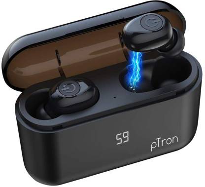 PTron Tango True Wireless Twins v5.0 Bluetooth Headset Image