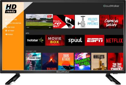 CloudWalker Cloud TV 80cm (32) HD Ready LED Smart TV (32SH04X) Image