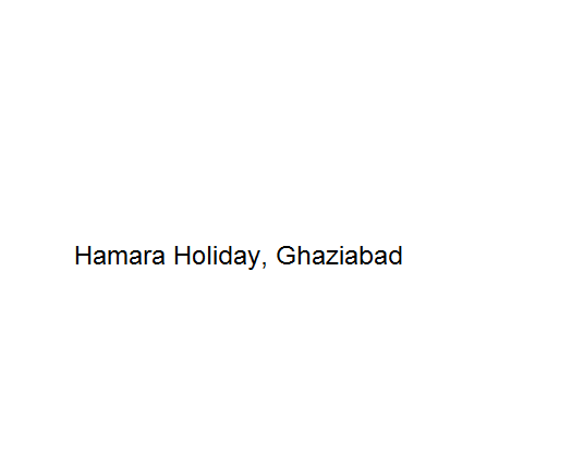 Hamara Holiday - Ghaziabad Image