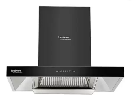 Hindware ALICIA 60 Auto Clean Wall Mounted Chimney S.S 1200 CMH Image