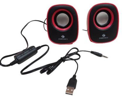 Zebronics Zeb-Pebble New 6 W Laptop/Desktop Speaker Image