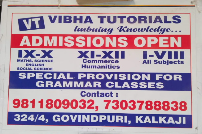 Vibha Tutorials - Govindpuri - Delhi Image