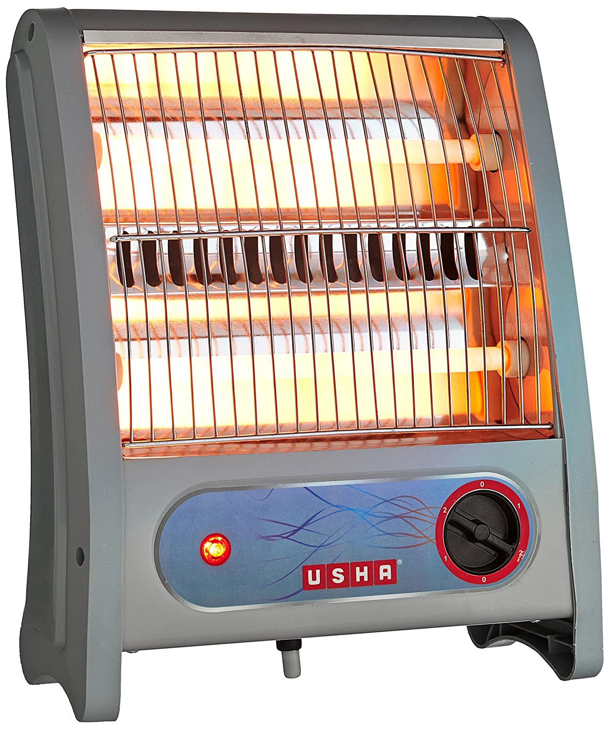 Usha Quartz Room Heater 3002 with 800-Watt Overheating Protection - Ivory Image