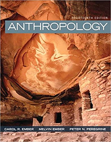 Anthropology - Ember Carol R Image